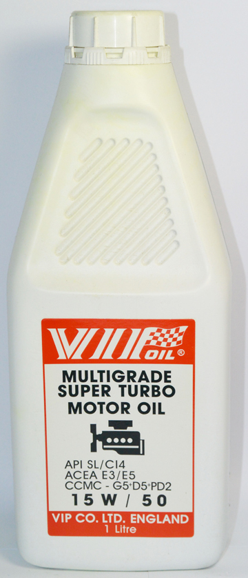 VIP OIL SUPER LONG LIFE 15W50